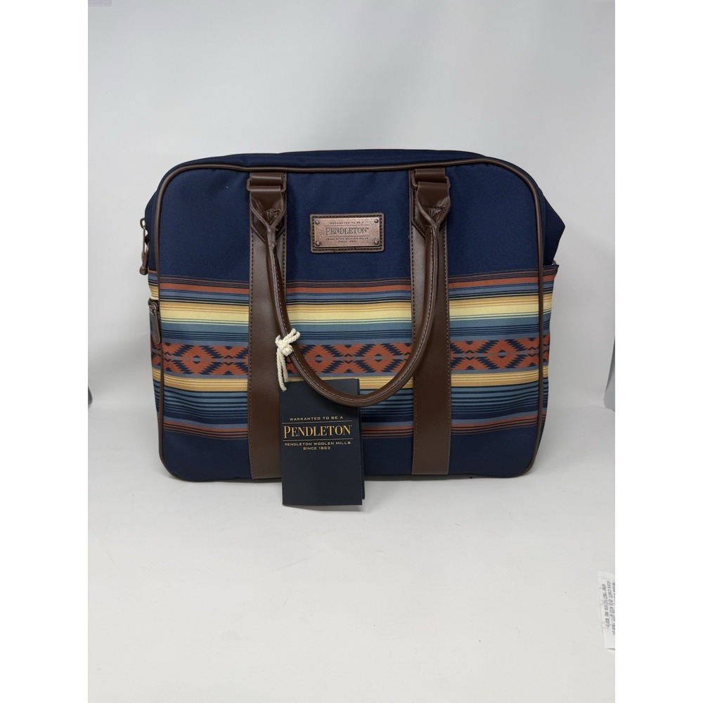 PENDLETON SERAPE WEEKENDER SATCHEL TRAVEL BAG DRESS BLUES BRAND NEW W/TAGS